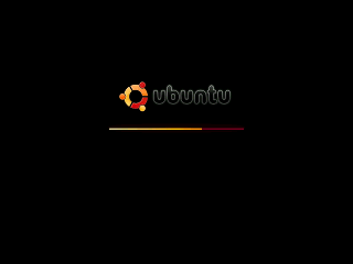 le splash screen d'ubuntu