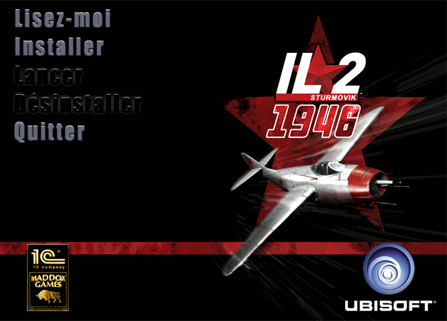 il2 menu screen