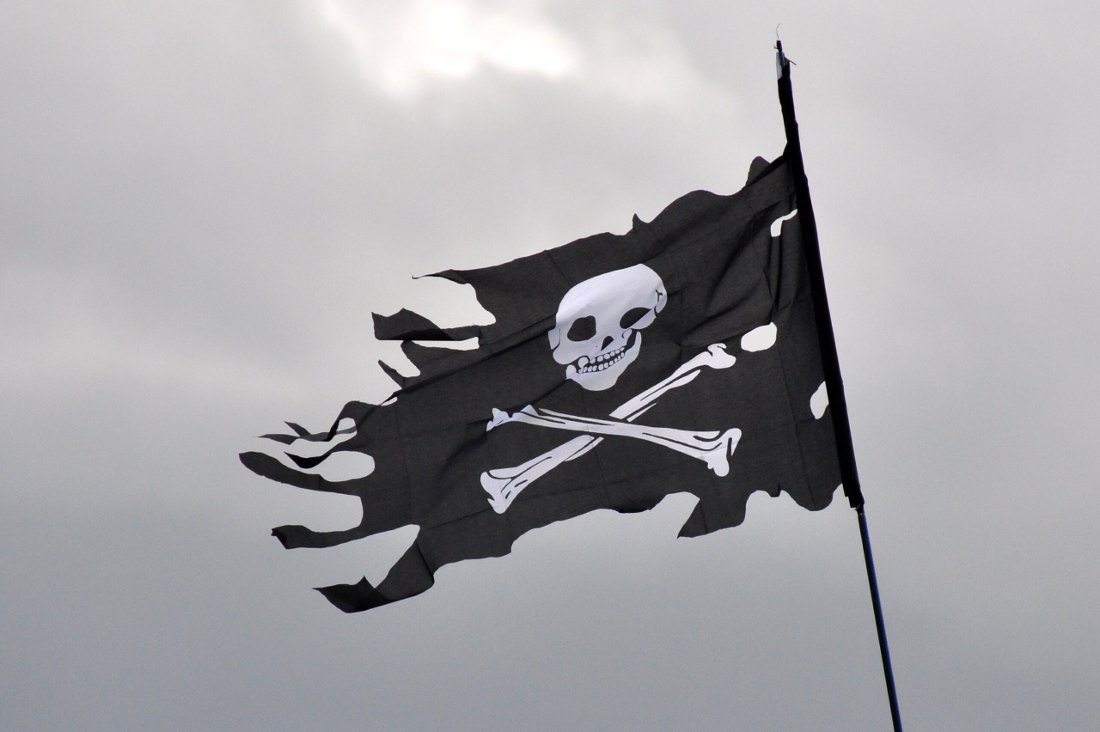 a pirate flag
