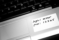 password on a computer